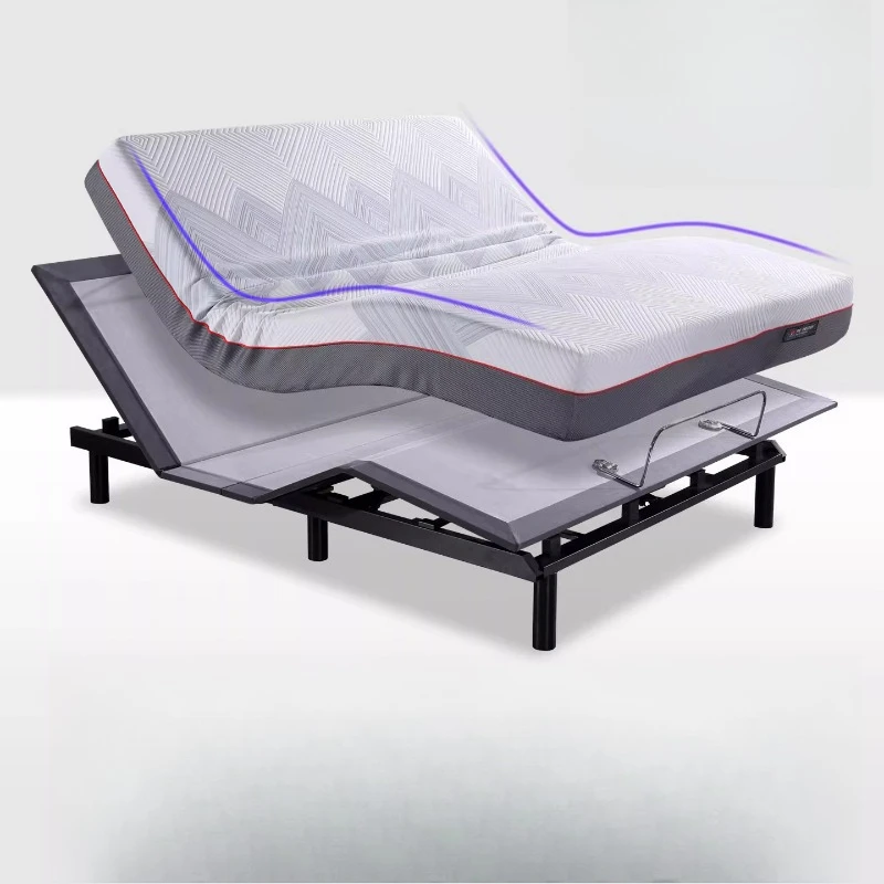 

Suspended massage sleep automatic lifting electric bed frame zero gravity multi-function double