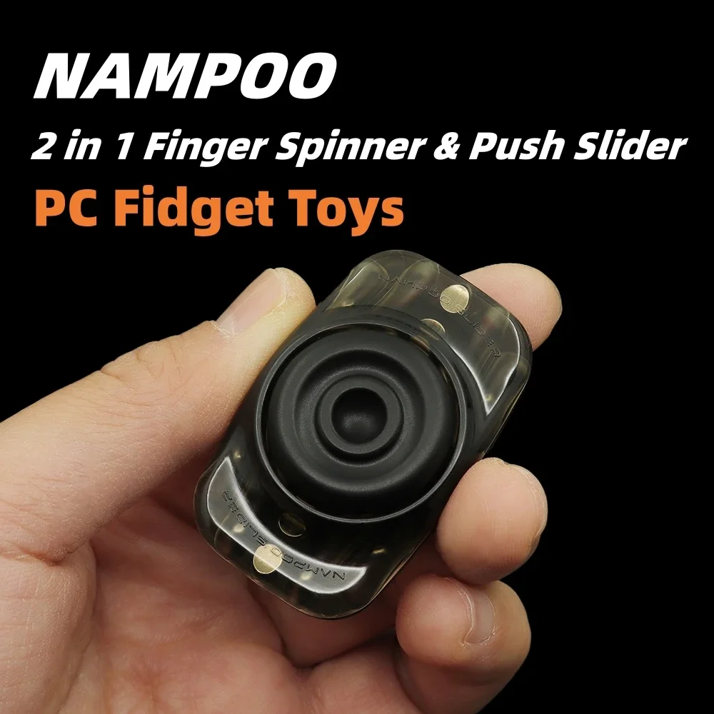 2 in 1 Original NAMPOO 4 Paragraph Up Down Fidget Push Slider Finner Spinner OfficeHand Spinner Stress Relief Toys