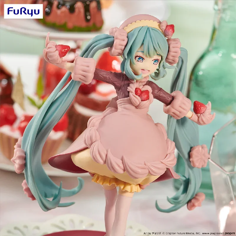 Hatsune Miku  Anime Figure FuRyuVOCALOID Beautiful Girl Hatsune Character Model Doll Collectibles Gifts