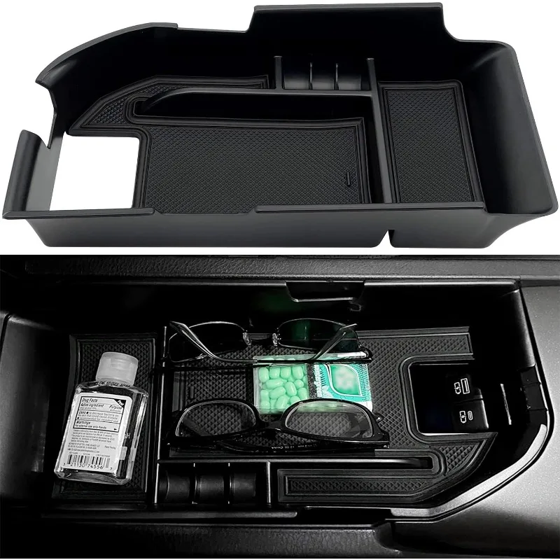 Compatible with Camry XLE or XSE 2018-2021 2022 2023 2024 & Camry LE SE 2020-2023 2024 Center Console Organizer Tray Accessories