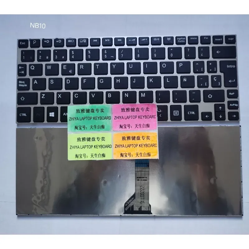 

New Keyboard for TOSHIBA NB10 NB10-A NB10T-A A986 SP Spain