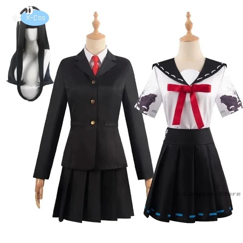 Game Anime Kawakami Tomie Cosplay Costumes Woman JK Uniforms The Dream Witch Tmoie Cosplays Halloween Carnival Terror Party