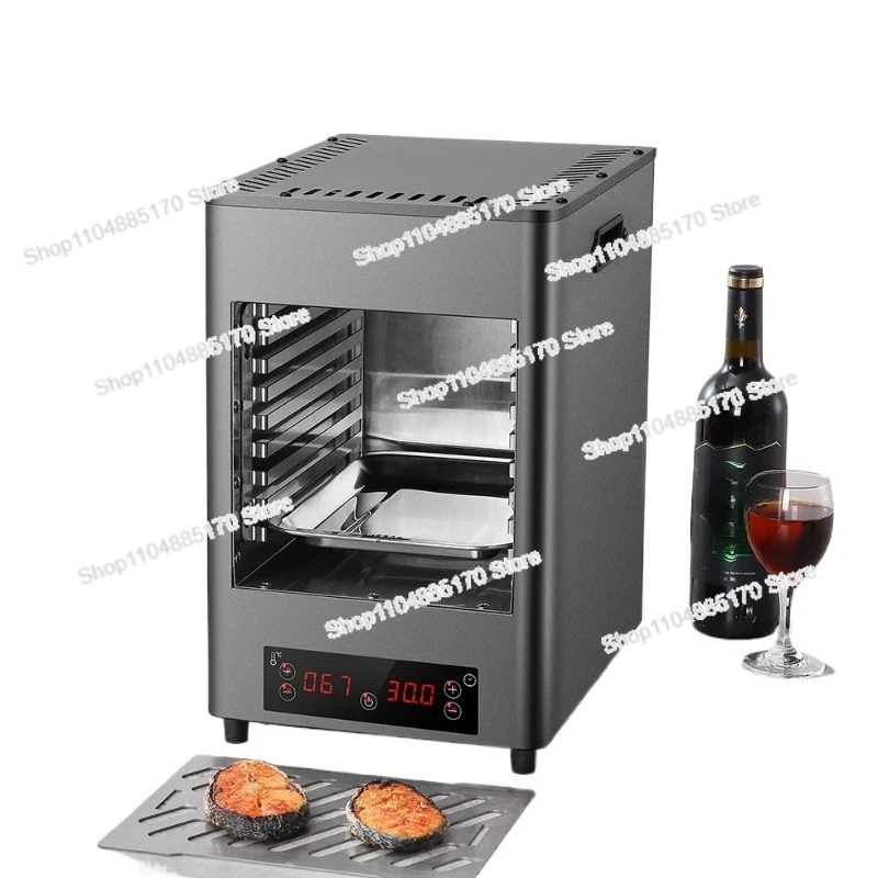 

Electric Steakhouse Grill for Outdoor and Use Smokeless Baking Pizza Convection Ovens