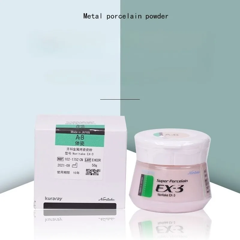 

Порцеляновый порошок Ze Wu, фарфоровый порошок с металлическим корпусом, металлический стоматологический порошок NoritakeEX-3, стоматологические фарфоровые инструменты