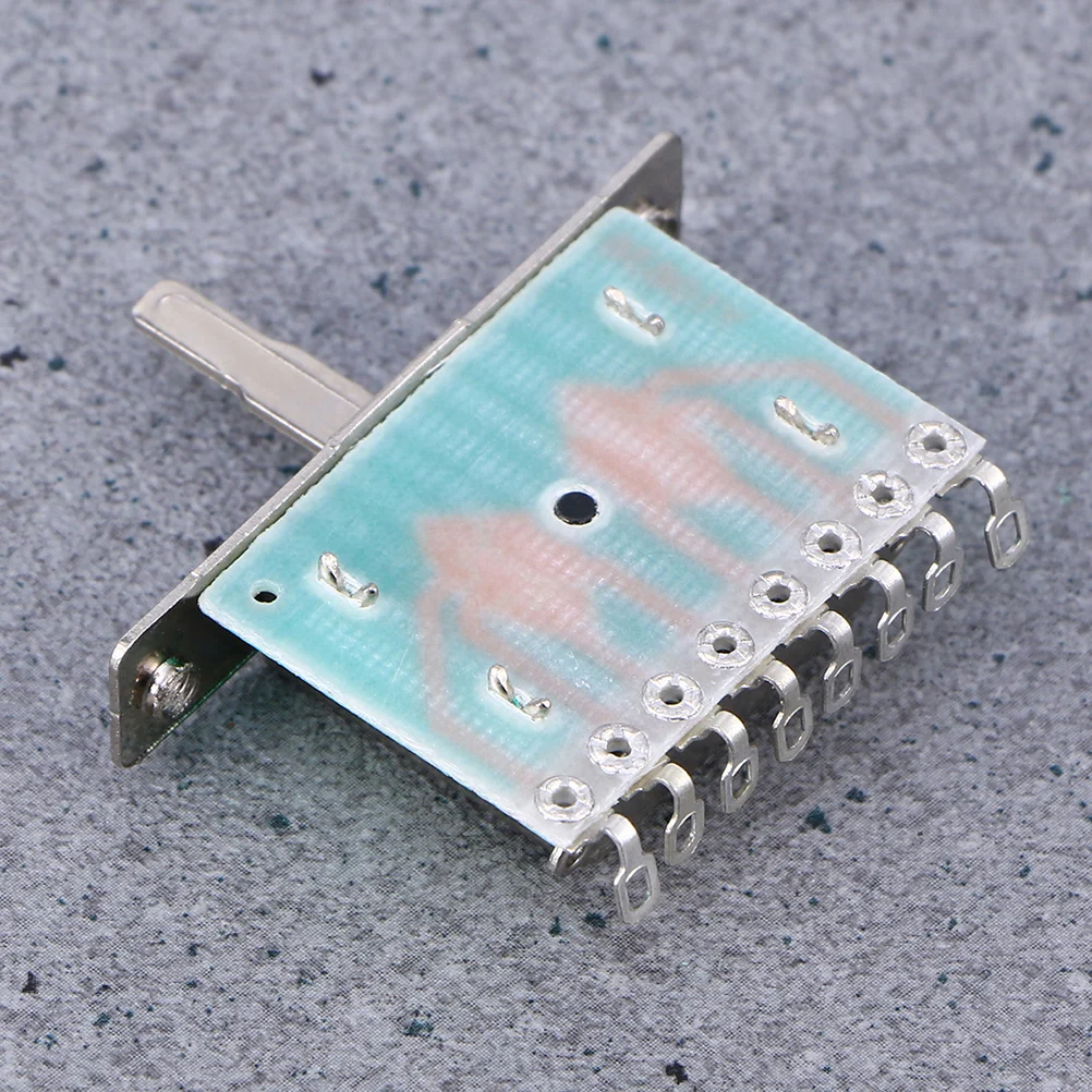 

2 set Electric Guitar 5 Way Selector Switch Accessory Smooth Action Easy Install Guitar Part Instrument Component