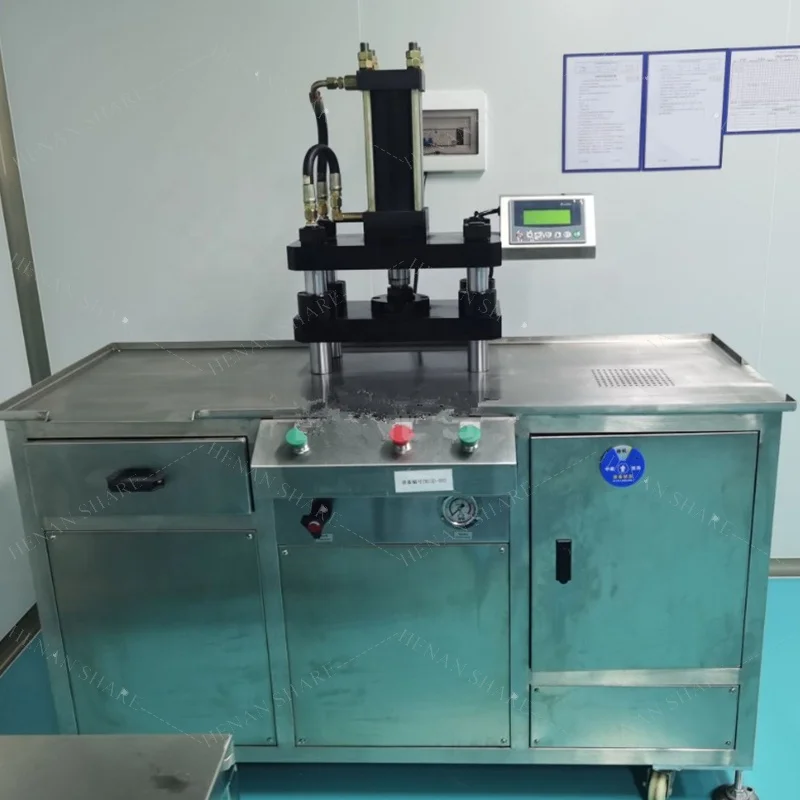Automatic Eyeshadow Makeup Powder Press Machine For Pressing Compact Powder