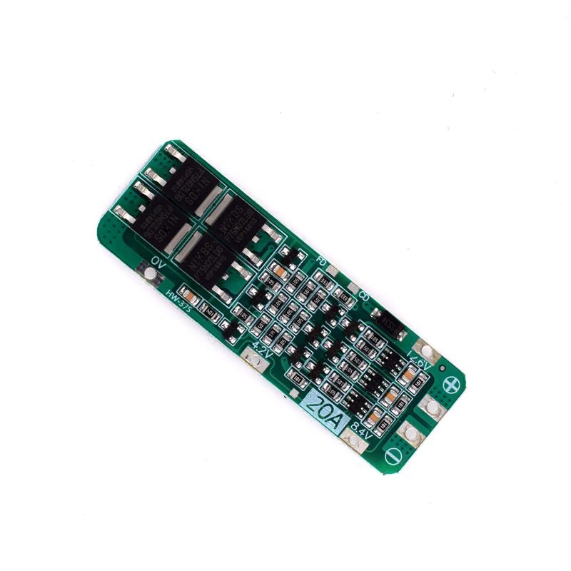 3-Series 20A Lithium Battery 18650 Charger PCB BMS Protection Board 12.6V 18650 Li-ion Battery Cell Charging Module 11.1V 12V