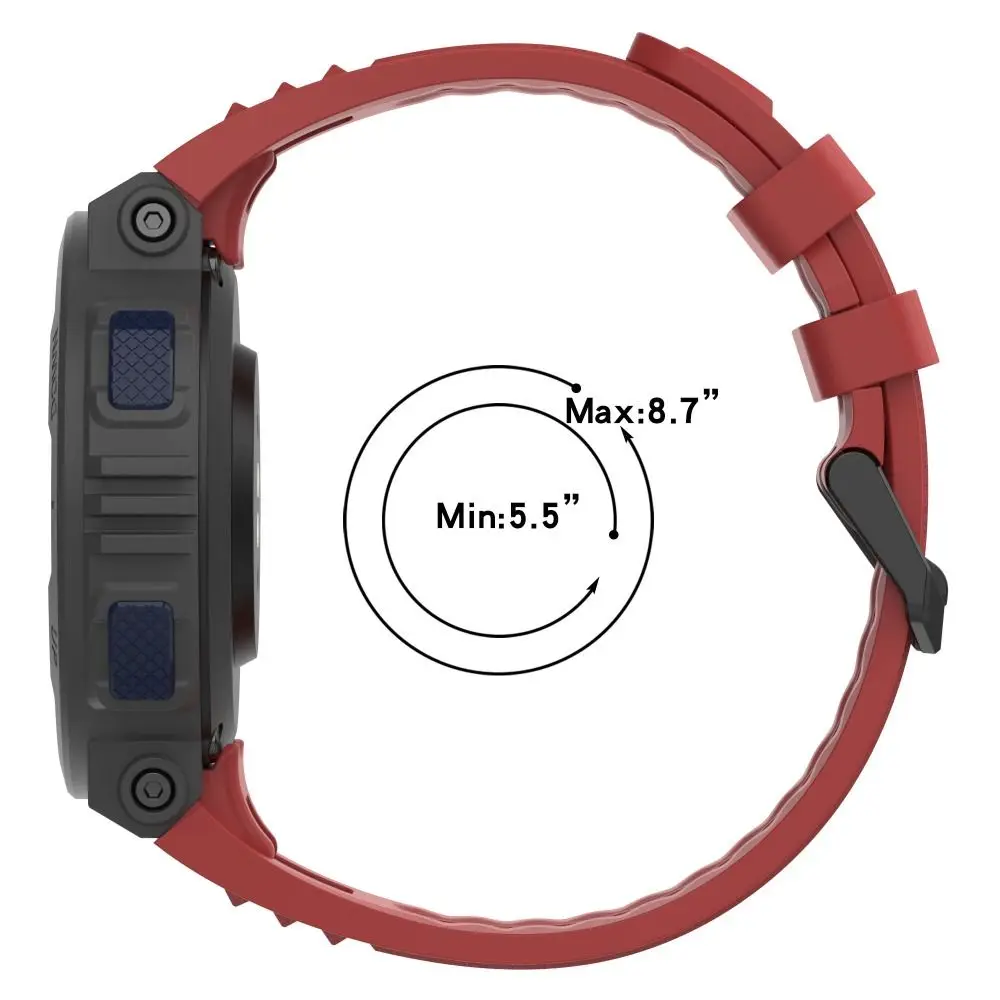Silicone Band For Amazfit Active Edge Strap Watchband Bracelet Accessories Replacement Wristband