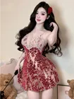 oil shiny bodycon
