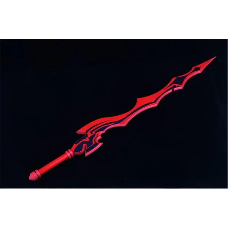 [مضحك] 110 سنتيمتر تأثيري أكل/اضافية آخر إنكور صابر نيرو سلاح أحمر بولي كلوريد الفينيل إيفا السيف نموذج أنيمي زي حفلة هدية لعبة MN1