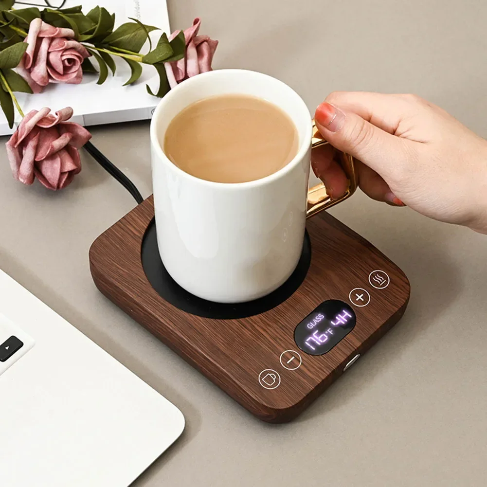 

1pcs Coffee Warmer Mug Warmer Cup Warmer Coffee Mug Warmer Coffee Cup Warmer With 1-9H Timer 4.7*5.9in Kitchen Tool