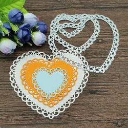 Piękne trójwarstwowe szablony do cięcia metalu brzoskwini, DIY, Scrapbooking, dekoracyjne wytłaczanie, rękodzieło, szablon do cięcia