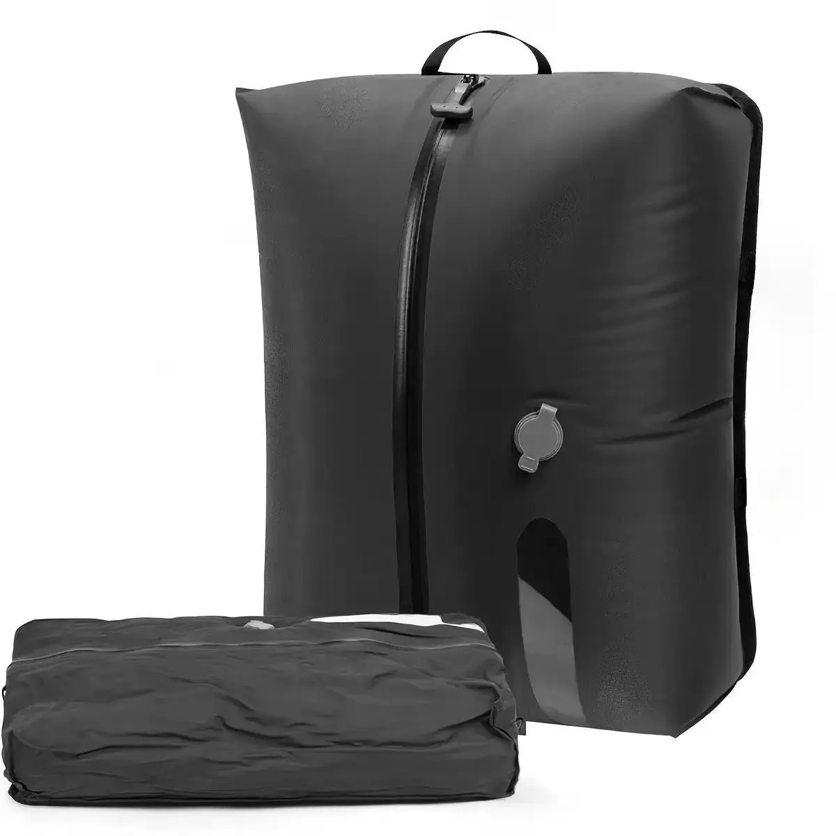Travel Vacuum Sealed Bag Professional Luggage Vacuum Compression Bag Reusable Vacuum Bag Save 60% Clothes Storage Bag% Space