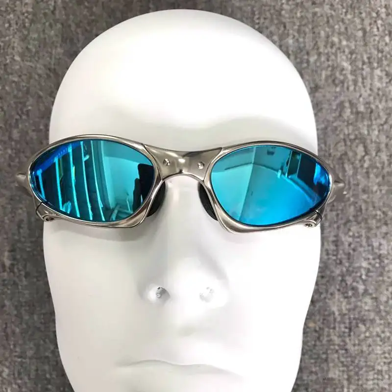 Mtb Man Gepolariseerde Zonnebril Fietsen Bril UV400 Vissen Zonnebril Metalen Fiets Bril Fietsen Eyewear Riding Bril H8-3