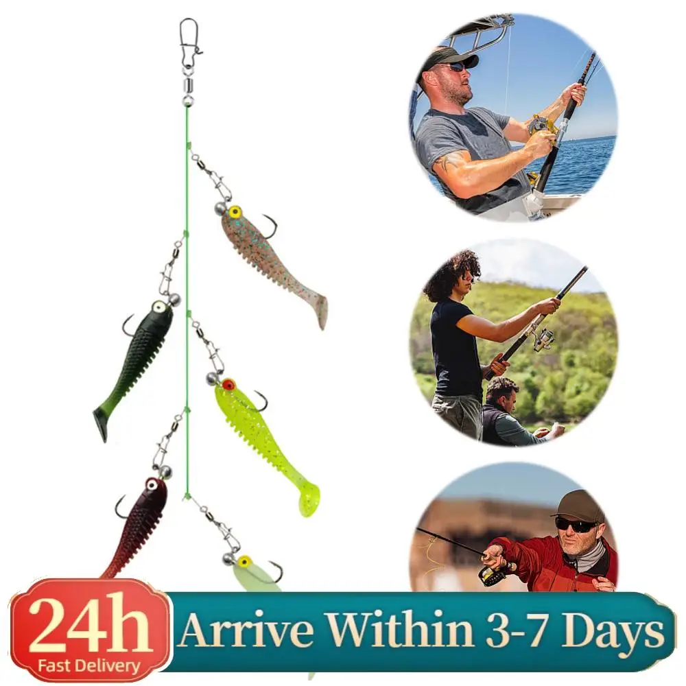 

Мягкая силиконовая приманка-джиг для рыбалки, искусственная приманка для морской рыбалки, рыболовная оснастка, аксессуары для рыбалки в соленой воде