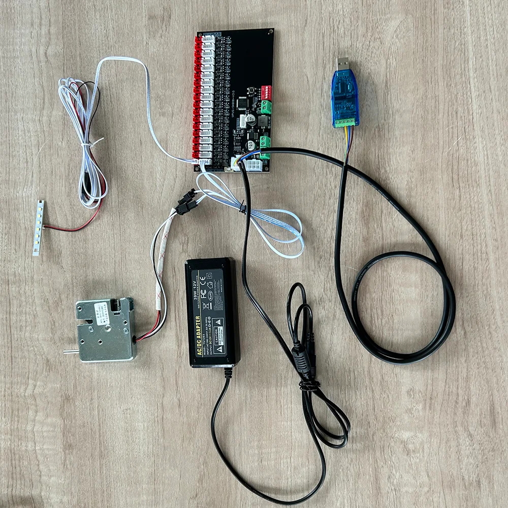 Picture 5: Parcel Locker Control Board 18 Channel Electronic Locker System Controller RS485 Communication  Open Protocol Lock Controller