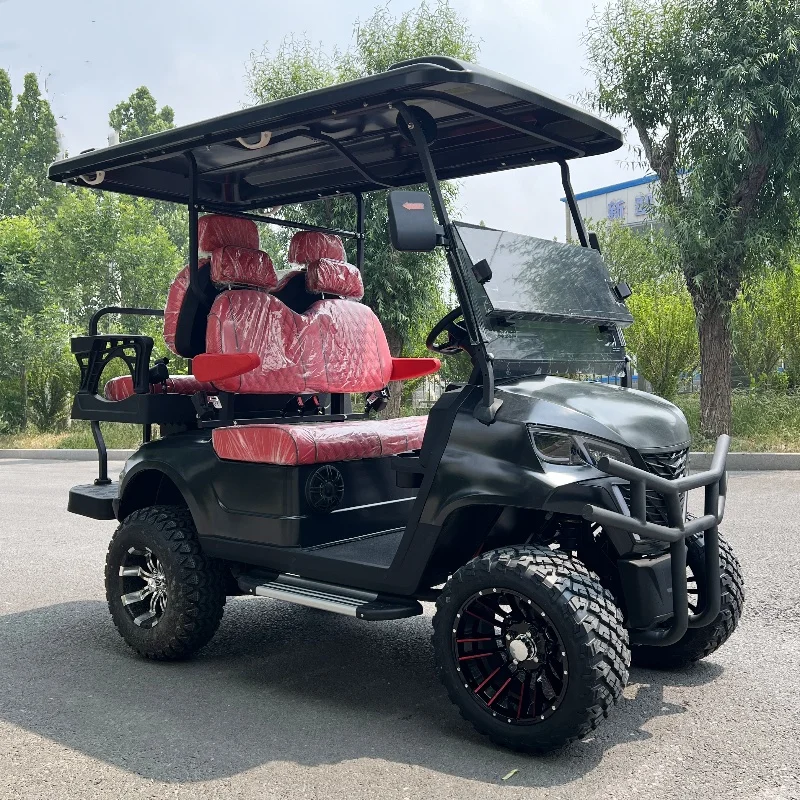 

Exclusive 4-Wheel Hydraulic Disc Brake Off-Road Wheel Platform High Chassis Electric Golf From China Original Manufacturer