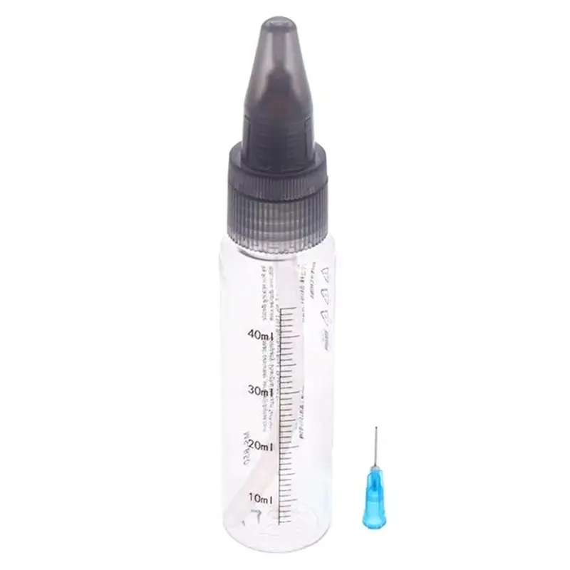 ABGH-6Pcs Paint Mixing Bottles Portable Painting Tools Parts Wash-Free Airbrush Accessories