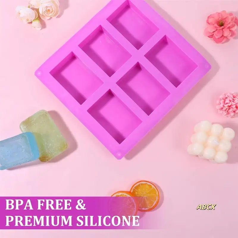 

Silicone Soap Molds Silicone Soap Mold For Homemade Craft Soap Bar Mold, Chocolate Molds