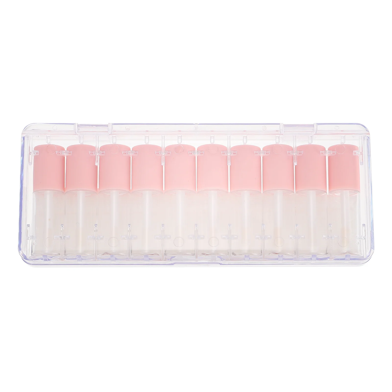 

10Pcs Empty Lip Gloss Bottles Premium Material Portable Travel Size for Lip Oil Balm Blush DIY Fun Lipstick Tubes