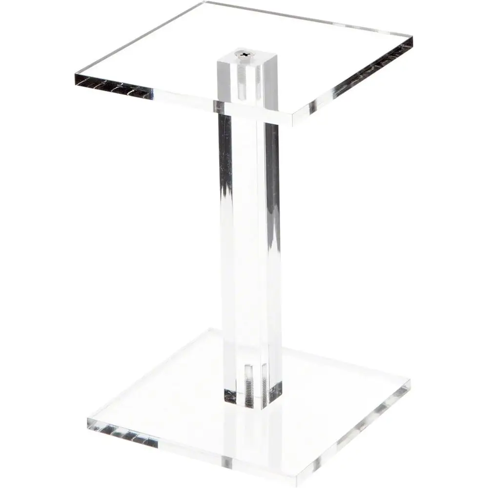 

Acrylic Square Display Stand, 6.5 High x 4 Wide x 4 Deep, 1/4 Thick, 6-Pack