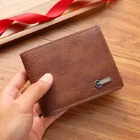 Men's Wallet Business Casual Short Leather Wallet Cross-Border Hot In Stock Wholesale Wallet Man Short Wallets кошелек кожа