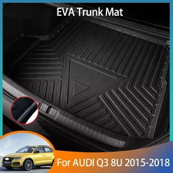 For AUDI Q3 8U Accessories 2015~2018 Vehicle supplies Floor Tray Liner Cargo Boot Carpe Waterproof Anti-dirty Anti-scratch EVA