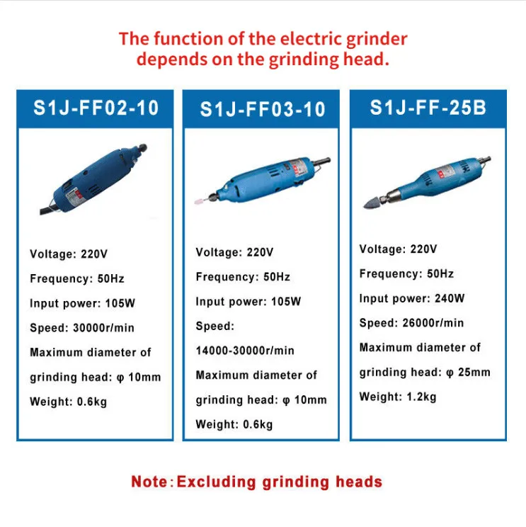 Multifunctional 220V Handheld Small Polishing Carving Electric Grinding Machine