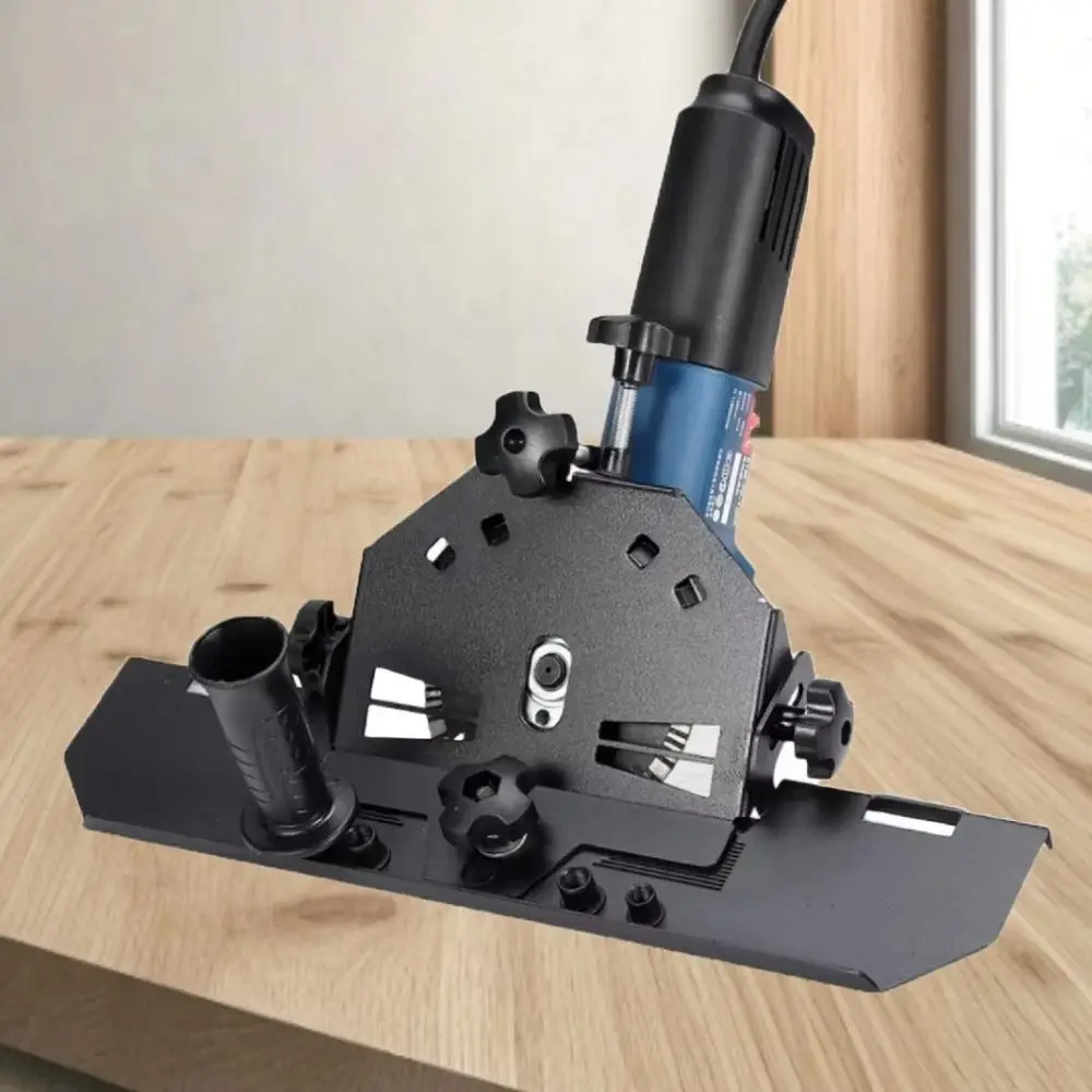 45 Degree Chamfer Angle Grinder Stand Cutting Remove Dust 45 Angle Tile Chamfering Tool High-precision Antirust
