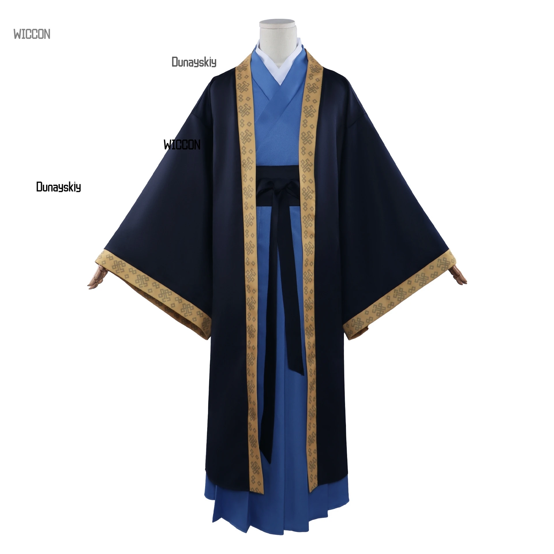 أزياء أنيمي كوسوريا نو هيتوريجوتو جينشي التأثيرية أزياء موحدة لحفلة الهالوين أزياء لعب الأدوار الأنيمي للرجال مخصصة