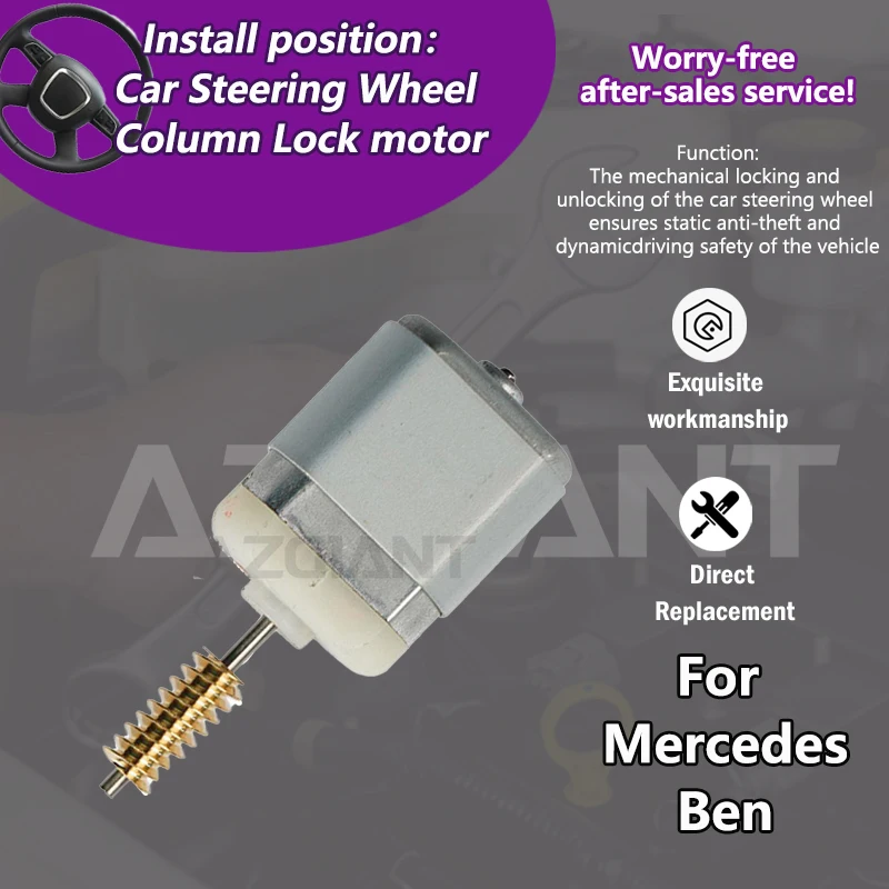 

AZGIANT A0999008300/A0999004101 For Mercedes Benz Vito Mixto W447 Car Ignition Steering Column Lock inner 12V motor brand new