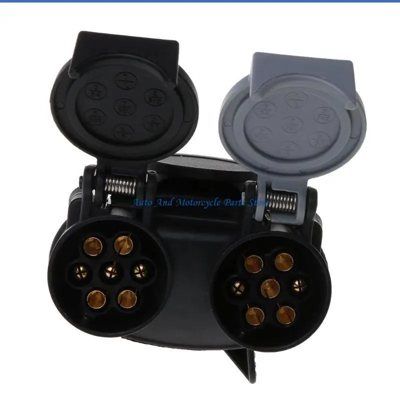 P9FD 13 Pin Plug to 12N / 12S 7 pin Sockets Towing Conversion Trailer Wiring