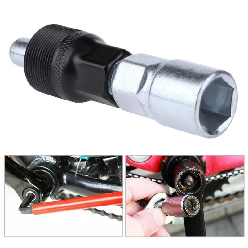 Practical MTB Bicycle Bikes Crank Wheel Extractor Bottom Bracket Cycling Crankset Pedal Remover Repair Tool