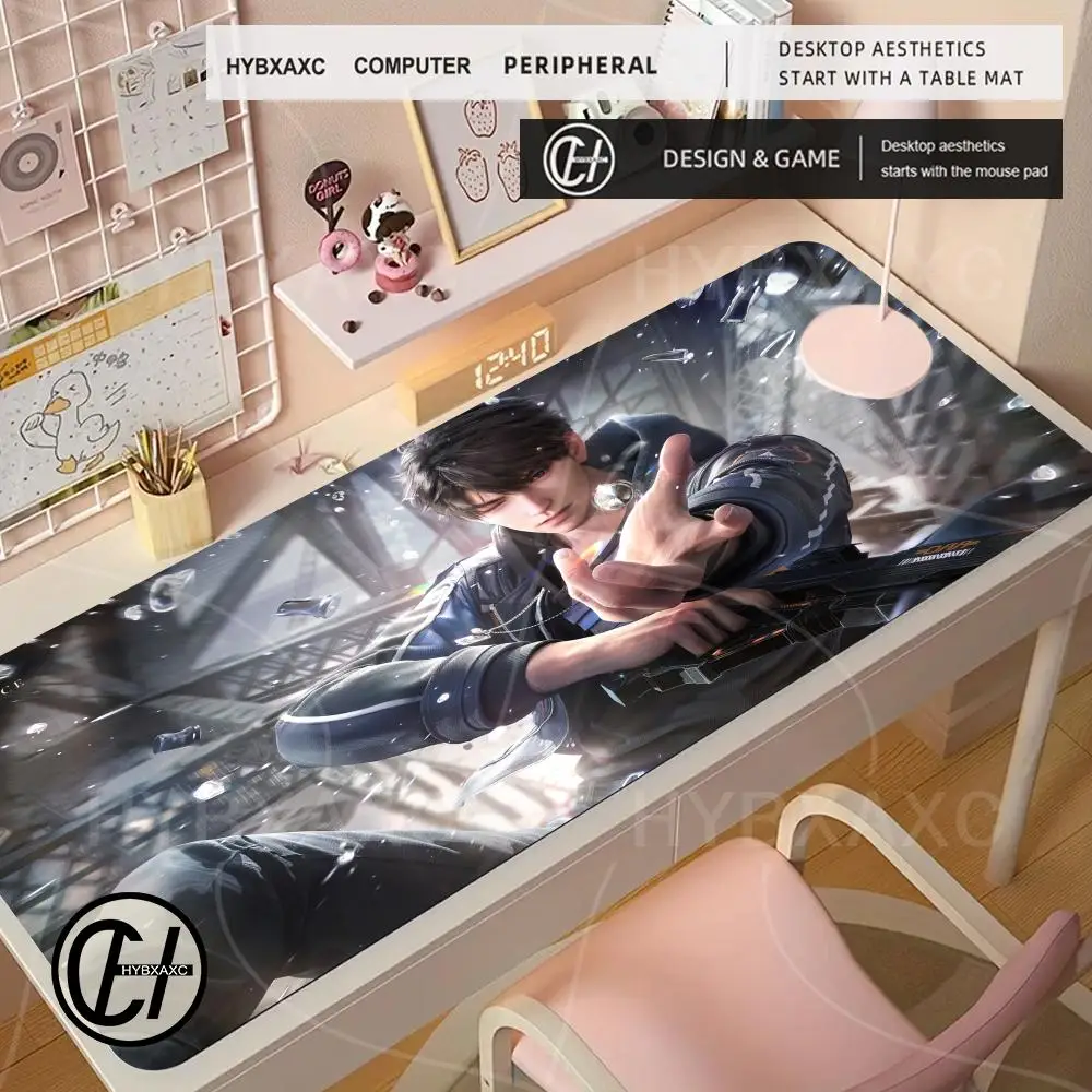 Mouse Pad Game Love and Deepspace Caleb Mousepad Office PC Anime Gaming HD Print Keyboard Pad Laptop Desktop Mouse Mat Girl Gift