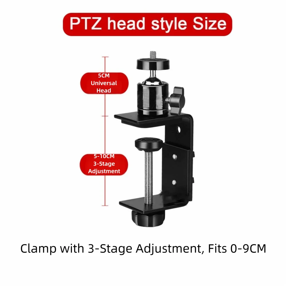 360° Rotation Mini Camera Holder Retractable No Punching Smart Camera Mount Clip Fixation for Xiaomi Ezviz TP-LINK