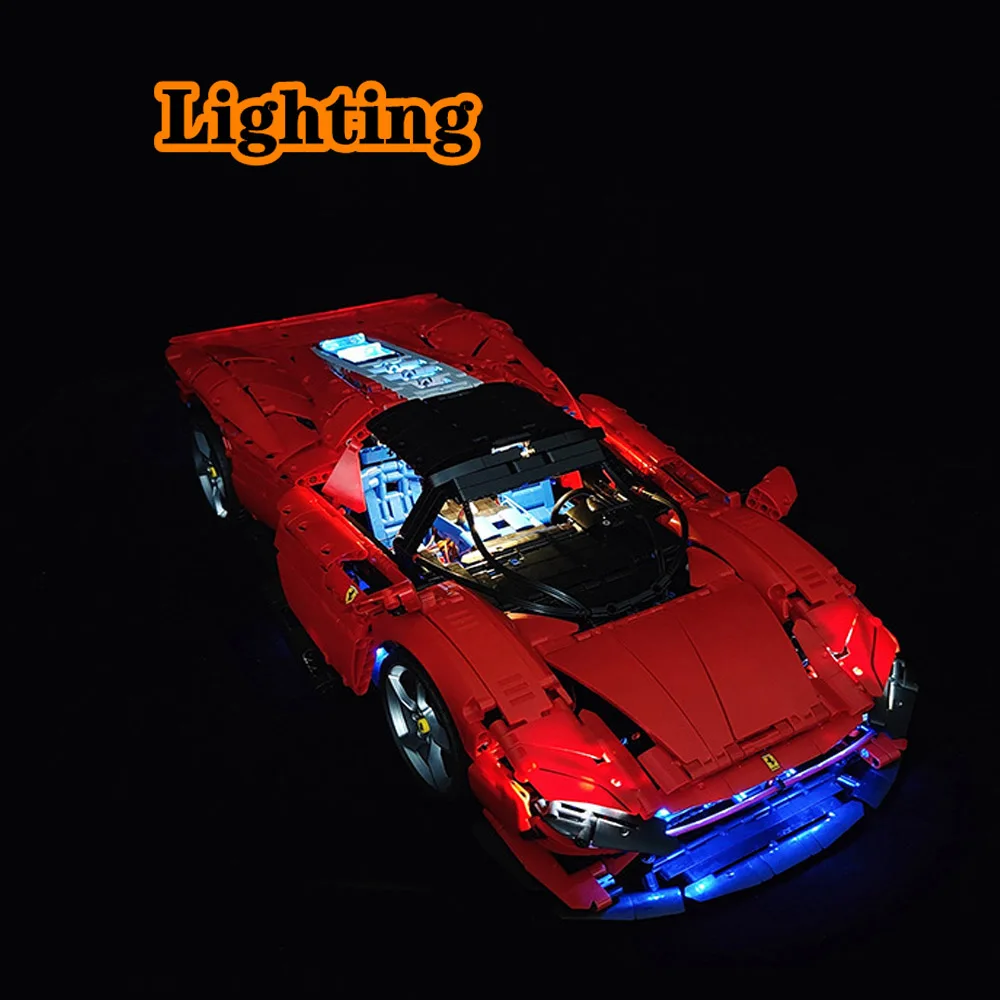 LED lighting kit for 42143 building block bricks (only light no model)