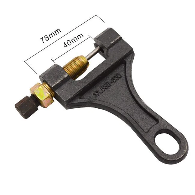 1 Pc Mini Motorcycle 420-530 530-630 860 Chain Breaker Link Removal Splitter Tool Durable Motor Chain Cutter Tool view 5