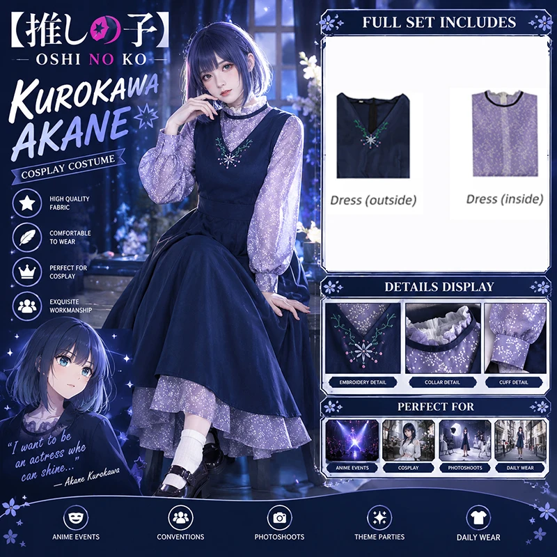 costume-de-cosplay-kurokawa-akane-inspire-de-l’anime-oshi-no-ko-robe-bleue-uniforme-costumes-pour-halloween-carnaval-et-jeux-de-role-pour-femmes-et-adultes