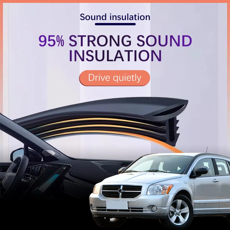 

Car Dashboard Sealing Strip Interior Auto Noise Sound Insulation Rubber Trim Weatherstrip For Dodge Caliber 2006-2012