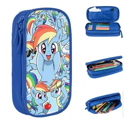 Rainbow Dash M-My Little PonyS astucci portapenne astucci per ragazze ragazzi grandi borse materiale scolastico regali cancelleria