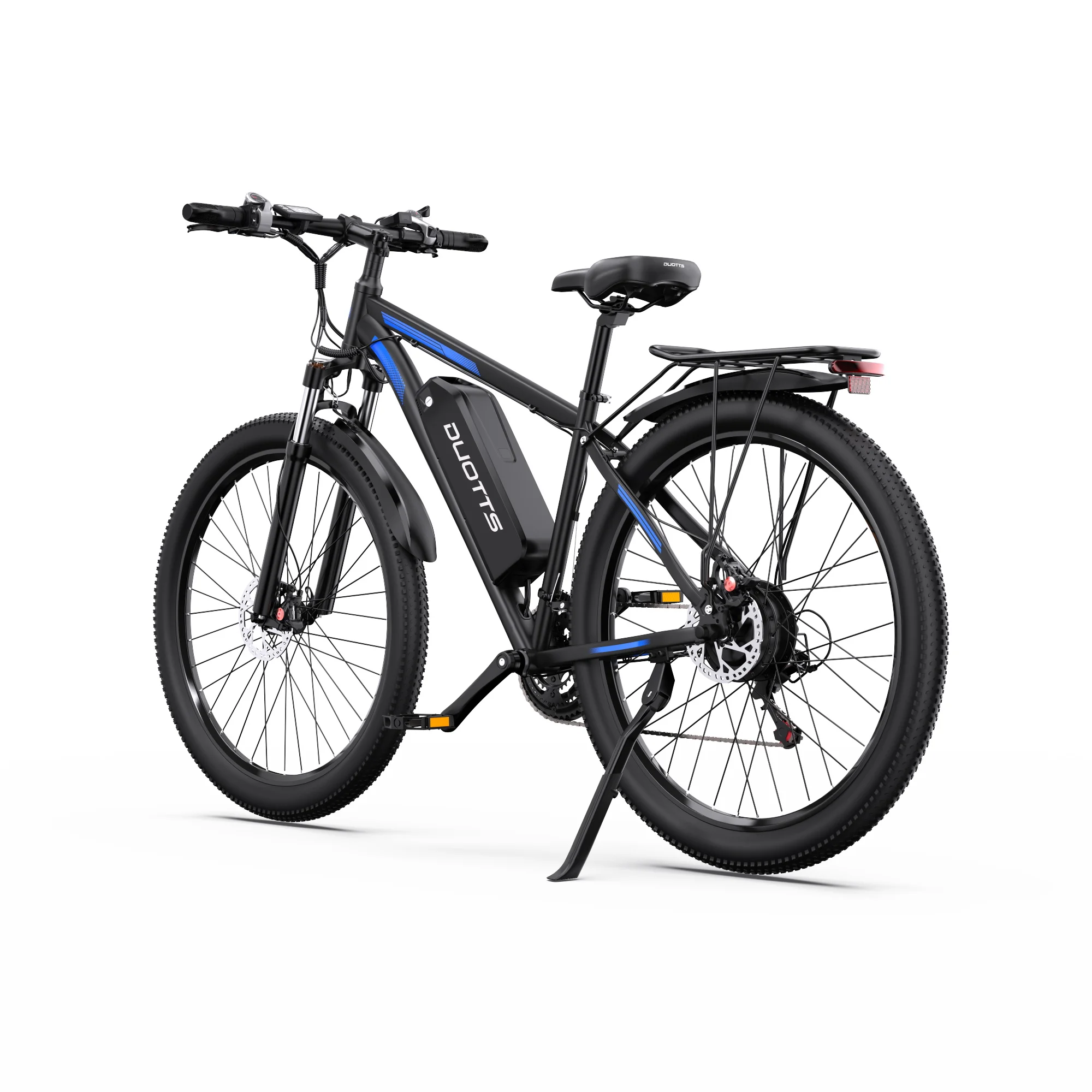 DUOTTS C29PRO, elektrische fiets voor volwassenen, 29 inch, 48V, 15Ah, actieradius van 90 km, topsnelheid van 52 km/u, hydraulische schijfremmen, Shimano 21 versnellingen, maximale belasting 150 kg.