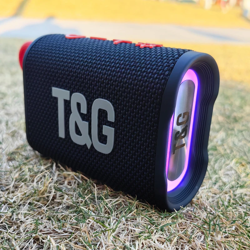 Small Portable TWS Wireless Bluetooth Speaker TF Music Playe Sound box Subwoofer Household Outdoor Loudspeaker FM Radio TG396