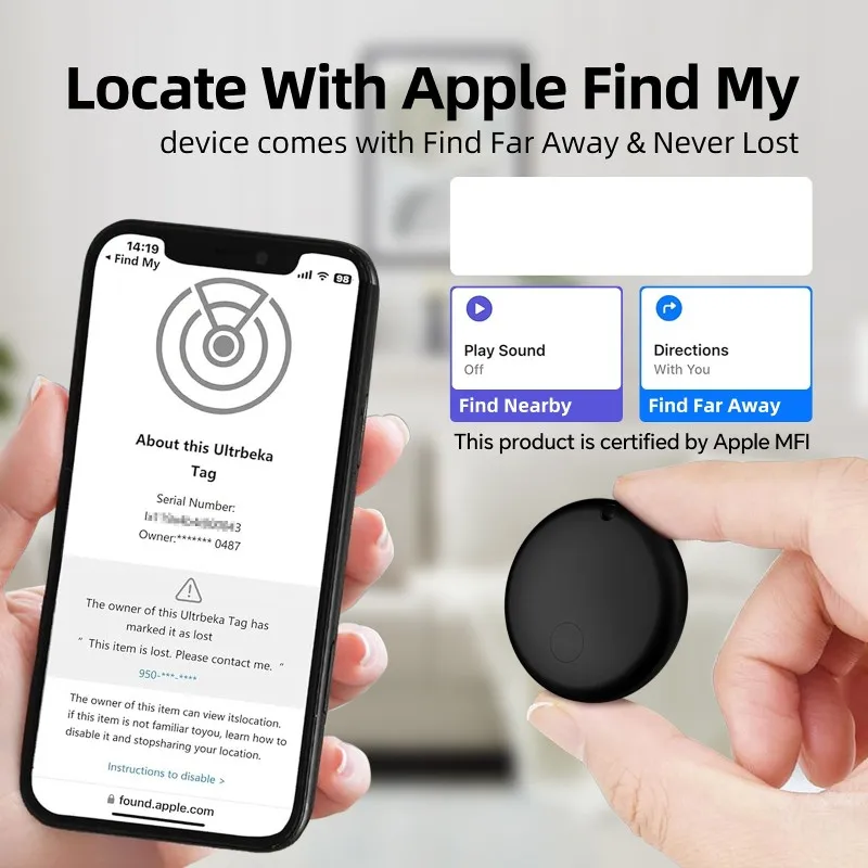 Daily Sale Bluetooth Anti-Loss Tracker-For Kids And Elderly-Fits For IOS, Android-Wireless And Lightweight Design