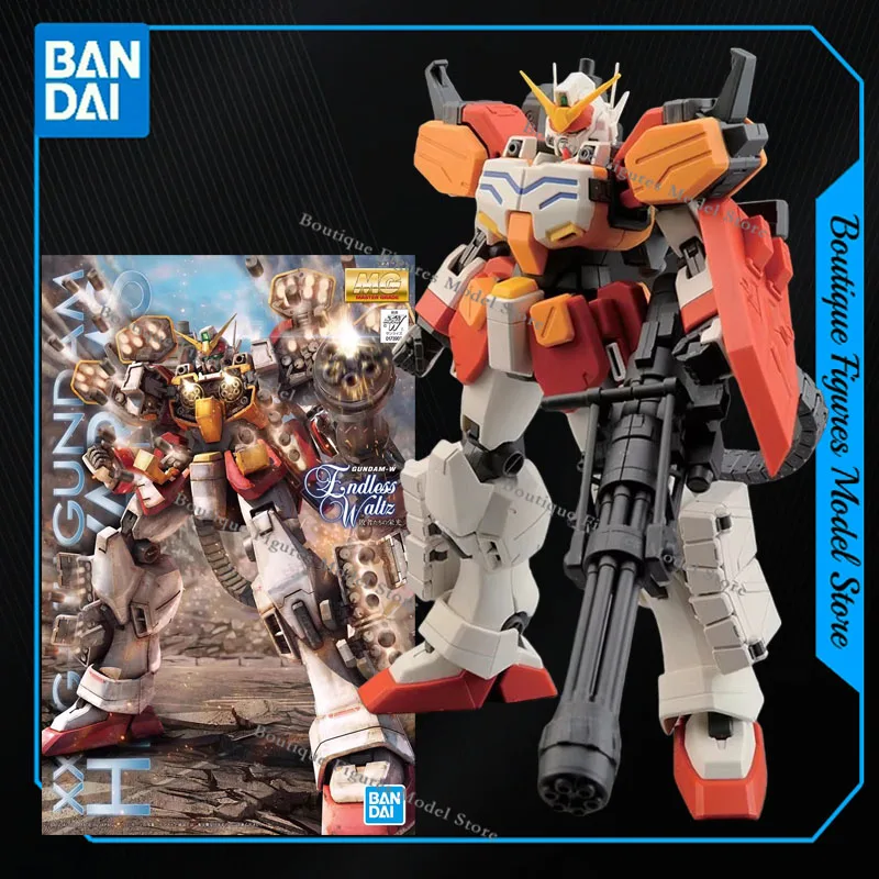 

Оригинальная сборная модель Bandai MG 1/100 XXXG-01H GUNDAM HEAVYARMS, фигурка из аниме, коллекционный подарок, игрушка для детей, хобби