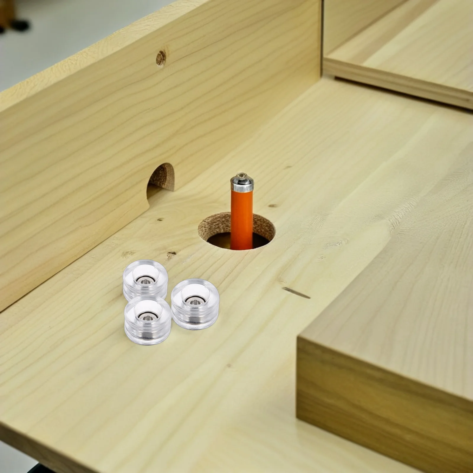 4Pcs Mini Skateboard Wheels with Bearings Precision Crafted for Durability Smooth Rolling Fast Speed Ideal for Fingerboard