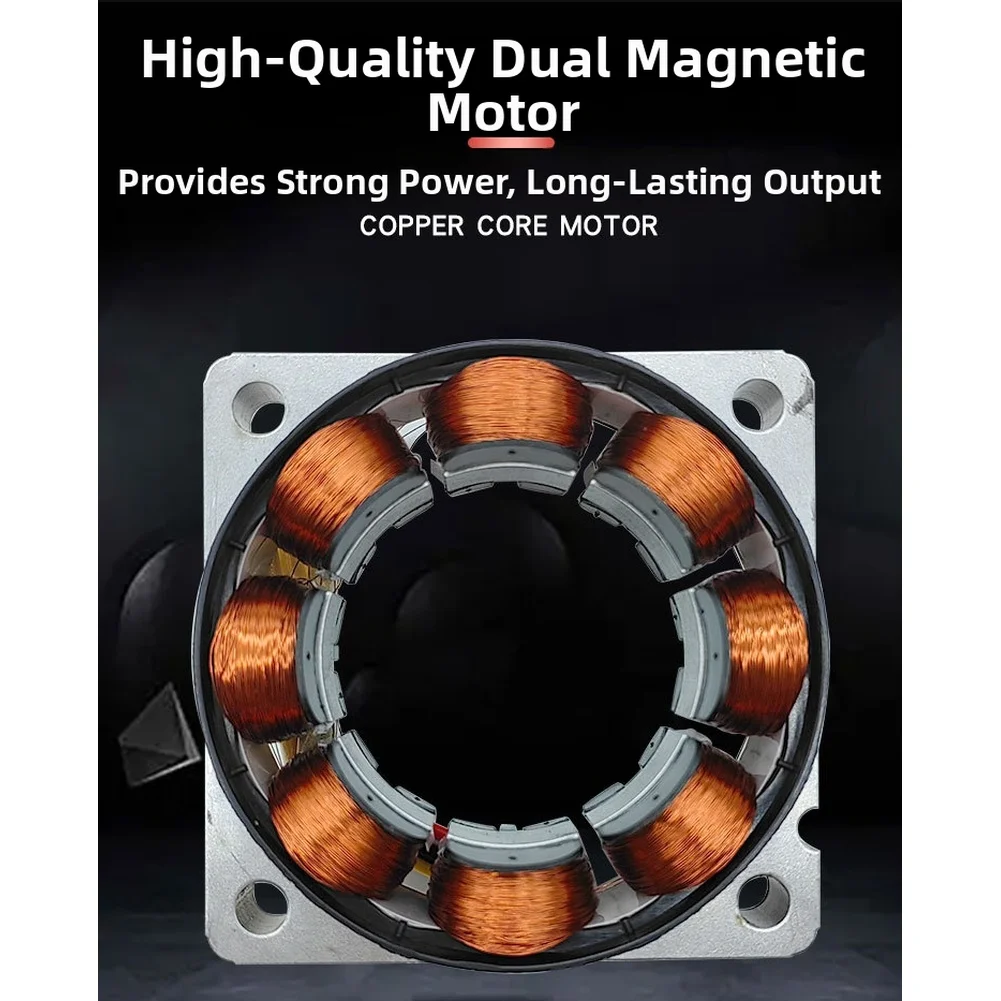 For Office Use 9.4*7.3*6.2cm 45W Fan Motor High Airflow Fan Motor Rotary Fan Motor Integrated Heat Dissipation Quiet Operation