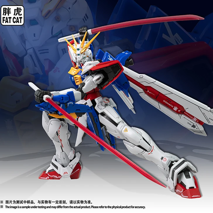 En Stock FAT CAT 1/100 II dieu échelle spéciale RG 1/144 Version agrandie assemblage modèle Kit figurine Robot modèle en plastique