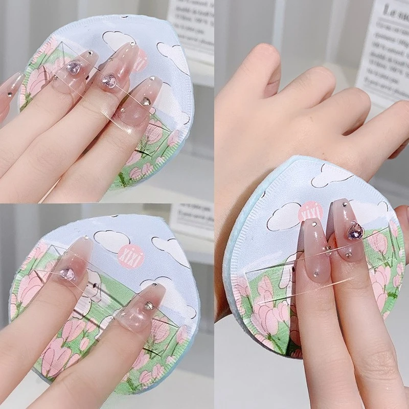 Tulp Los Poeder Massaal Bladerdeeg Spons voor Gezichtspoeder Zacht Katoen Bladerdeeg Fluweel Vrouwen Verdikking Schoonheidstools Cosmetisch Accessoire