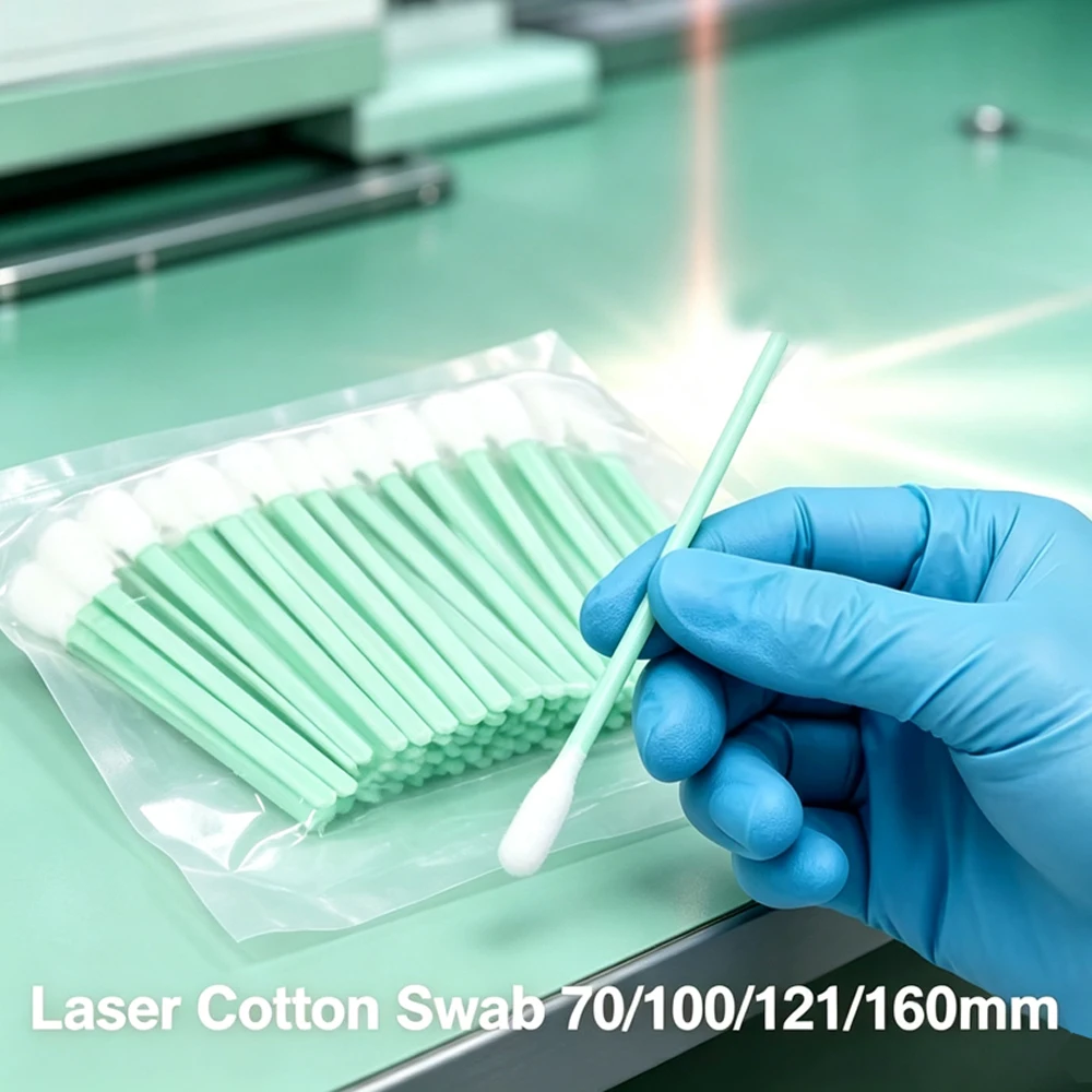 Industrial Laser Cleaning - 100 pièces de micro-écouvillons en coton