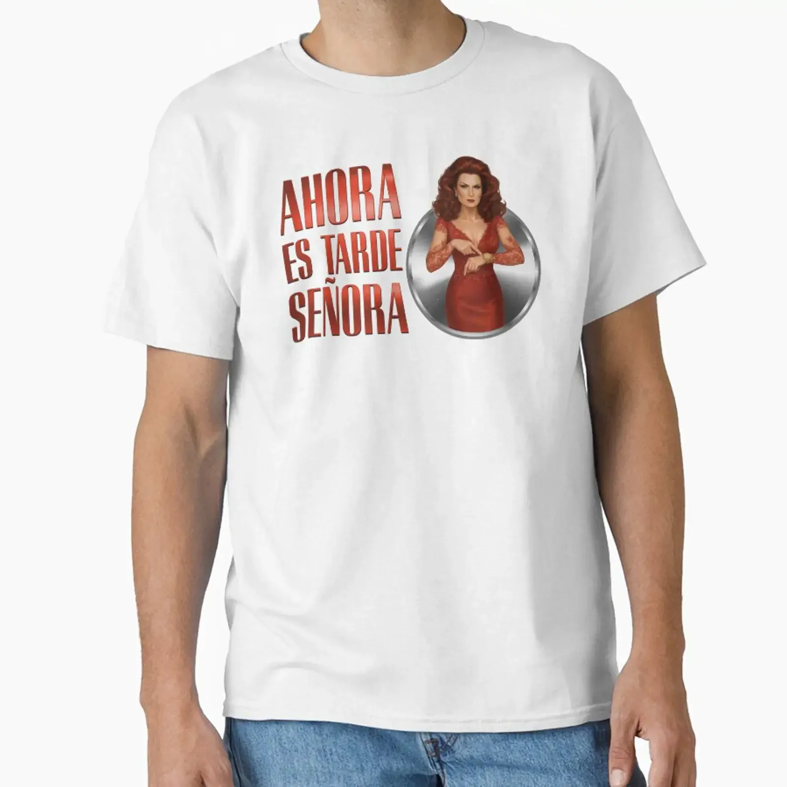 Rocio Jurado Afternoon designed and sold by Christopher Conniff vintage Washed Casual fashion Unisex Versatile Breathable